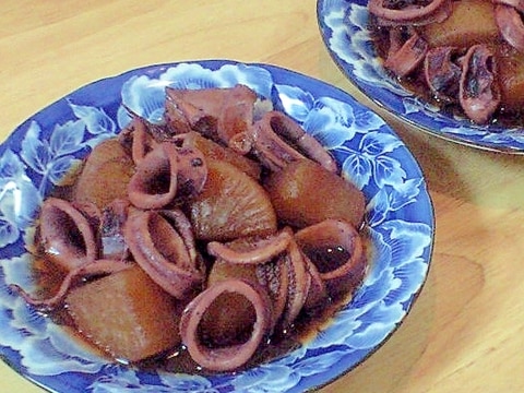 柔らかいイカに感激 イカと大根の煮物 レシピ 作り方 By Tanuki13 楽天レシピ